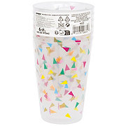 Unique Bright Triangles Reusable Party Cups, 6 ct