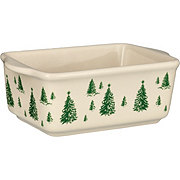 Temptations, Kitchen, Temptations Holiday Christmas Tree Mini Loaf Pan 2  Oz Ovenware With Damaged Lid