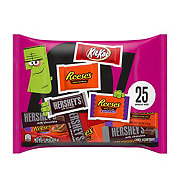 Hershey's, Kit Kat, & Reese's Assorted Chocolate Snack Size Halloween Candy