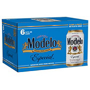 Modelo Especial Mexican Lager Import Beer 12 oz Cans, 6 pk