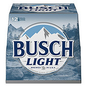 Busch Light Beer 12 oz Bottles
