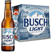 Busch Light Apple Lager Beer 12 pk Cans
