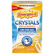 Emergen-C Crystals On-The-Go Packets - Orange Vitality