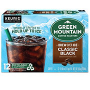 Green Mountain Coffee Brew Over Ice Classic Black Single Serve Coffee K-Cups