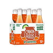 Cantaritos by Jarritos Mandarin Hard Soda 6 pk Bottles