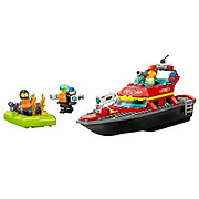 LEGO City Fire Rescue Boat Set