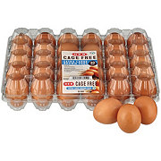 H-E-B Grade AA Cage Free Extra Large Brown Eggs