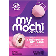 My/Mochi Strawberry Boba Mochi Ice Cream