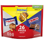 Butterfinger, Baby Ruth & Crunch Minis Assorted Chocolate Candy Bars - Share Pack