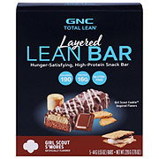 GNC 16g Protein Layered Lean Bars - Girl Scout S'mores