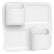 Honey Can Do Perch Magnetic Wall Storage Starter System - White