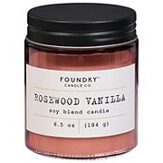 Foundry Candle Co. Rosewood Vanilla Scented Soy Candle