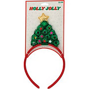 Fantasia Accessories Pompom Christmas Tree Headband