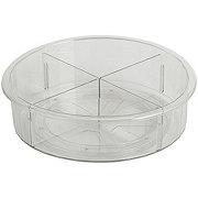 Destination Holiday Divided Lazy Susan - Clear