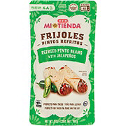H-E-B Mi Tienda Microwavable Refried Pinto Beans – Jalapeño