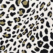 Creative Converting Lunch Napkins - Leopard Gold Foil