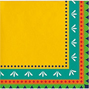 Creative Converting Beverage Napkins - Fiesta Pottery-Style