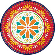 Creative Converting Fiesta Pottery Theme Paper Plates, 8 ct