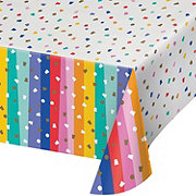 Creative Converting Birthday Confetti Theme Disposable Tablecover