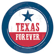 Creative Converting Texas Strong Forever Paper Plates, 8 ct