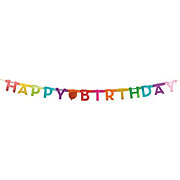 Creative Converting Happy Birthday Foil Jointed Banner