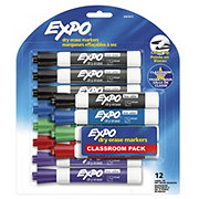 Expo Chisel Tip Dry Erase Markers Classroom Pack