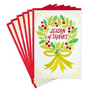 Hallmark Season of Thanks Christmas Cards & Envelopes - S19, S3