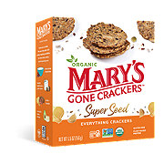 Mary's Gone Crackers Super Seed Everything Crackers
