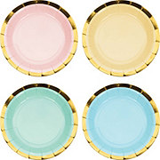 Creative Converting Pastel Celebrations Assorted Paper Plates, 8 ct