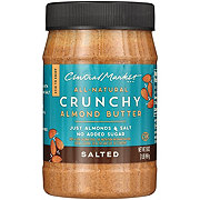 Central Market All-Natural Crunchy Almond Butter – Salted