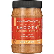 Central Market All-Natural Smooth Almond Butter – Unsalted