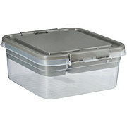 Rubbermaid Cleverstore Clear Latching Tote - Shop Storage Bins at H-E-B
