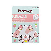 The Crème Shop Be Milky, Skin! Animated Strawberry Cow Face Mask