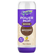 Swiffer Power Mop Wood Floor Cleaner Solution Refill - Lemon