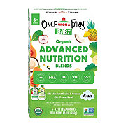 Once Upon a Farm Organic Advanced Nutrition Pouches - Variety Pack