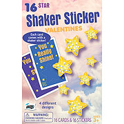 Mello Smello Star Shaker Sticker Valentine's Exchange Cards