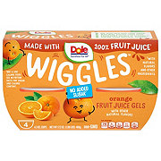 Dole Wiggles Orange Fruit Juice Gels