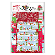 Wrap in a Hurry Assorted Pull String Christmas Gift Bags