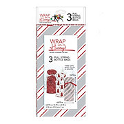 Wrap in a Hurry Bottle Pull String Christmas Gift Bags