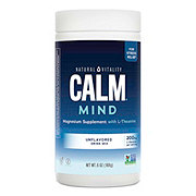 Natural Vitality Calm Mind Magnesium Supplement Drink Mix - Unflavored