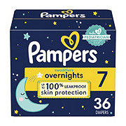 Pampers Swaddlers Overnight Diapers - Size 7