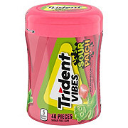 Trident Vibes Sour Patch Kids Watermelon Sugar Free Gum Bottle