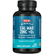 H-E-B Cal Mag Zinc D3 Tablets