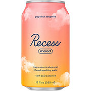 Recess Grapefruit Tangerine Mood Sparkling Water 