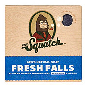 Dr. Squatch Men's Natural Soap Bar - Fresh Falls