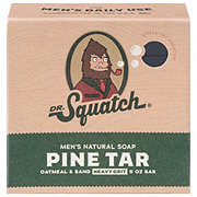 Dr. Squatch Men's Natural Soap Bar - Pine Tar 