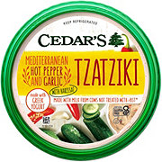 Cedar's Tzatziki Dip - Mediterranean Hot Pepper & Garlic