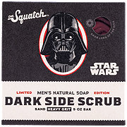 Dr. Squatch Men's Natural Soap Star Wars Dark Side Scrub