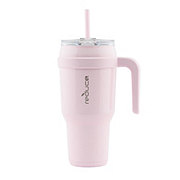 Reduce Cold1 Straw Tumbler with Handle - Pink Quartz