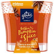 Glade Golden Pumpkin & Spice Candle